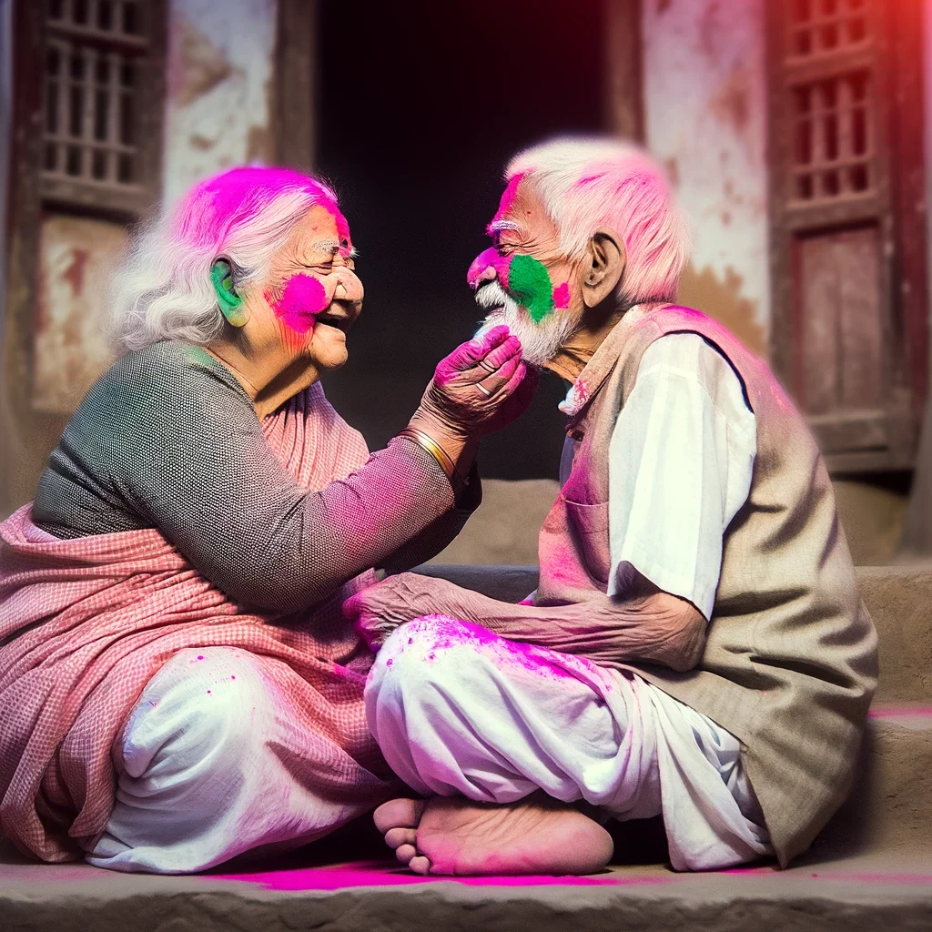 Vibrant Visions: Celebrating Holi with AI-Generated Artwork